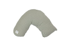 Gray Stripe Posh&Plush L'ovedbaby Collaboration Pillow