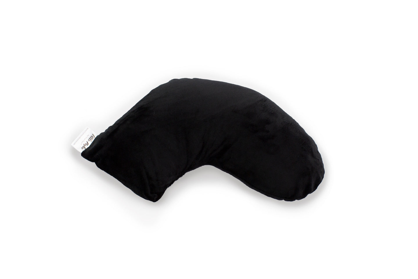 Little Poshie Black Plush Pillow