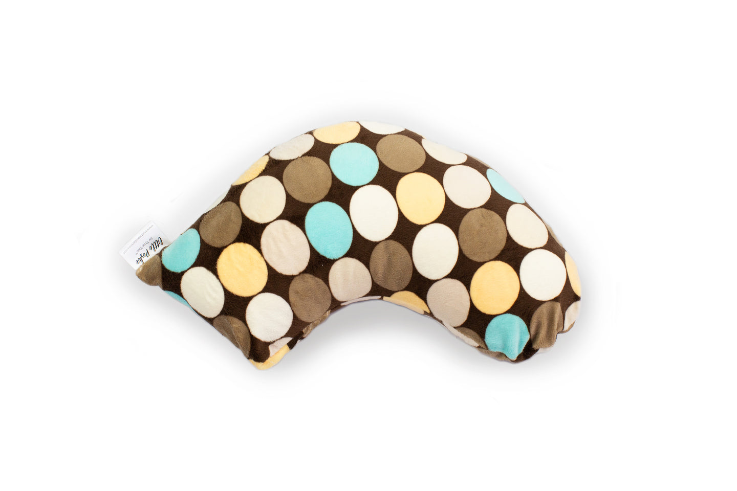 Little Poshie Aqua Multi Dot Pillow