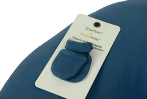 Organic Scratch Mittens in Slate by True Two x L'ovedbaby