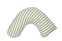 Seafoam Stripe Posh&Plush L'ovedbaby Collaboration Pillow